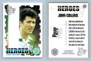 John Collins #59 Celtic Fans Selection 1999 Futera Trading Card