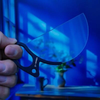 ZZQ&CCF 100mm Handheld Split Diopter Prism Lens FX Partial Blur Effect Filters - Image 1 of 4