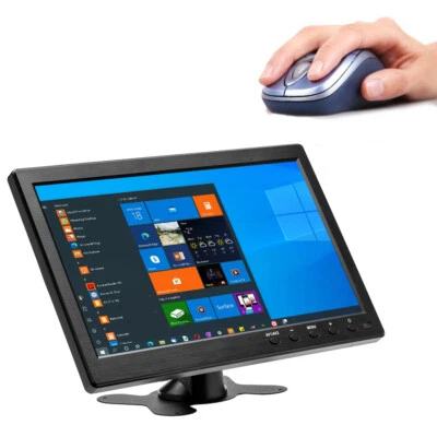 10.1 Zoll HD Display Bildschirm PC Auto Monitor CCTV AV/BNC/VGA/HDMI Speaker DE - Bild 1 von 4