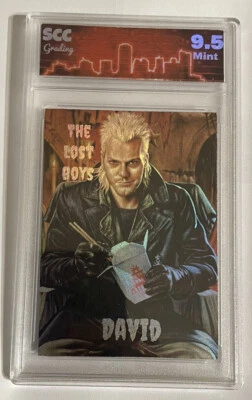 Lost Boys David 80’s  holographic Art card  graded 9.5 Scc Grading - Image 1 of 2