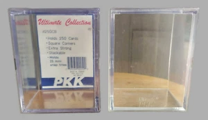 PKK Ultimate Collection #250CB Holds 250 Cards Stackable Square Corners LOT OF 2 - Picture 1 of 13
