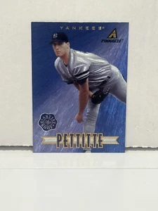 1997 PINNACLE NEW ARTIST'S PROOF BLUE RARE PROMO SAMPLE #24 Andy Pettite SP - Picture 1 of 4
