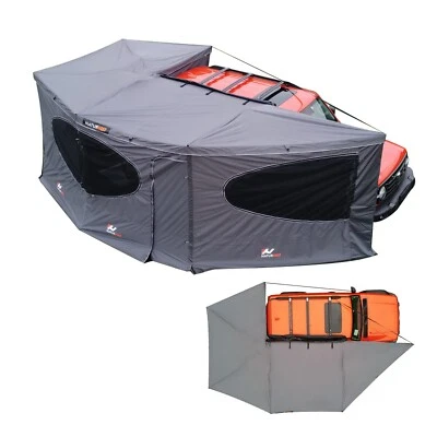 Toldo de carro Naturnest 270 Plus abrigo e sala de toldo para caminhão SUV lado do passageiro - Imagem 1 de 4