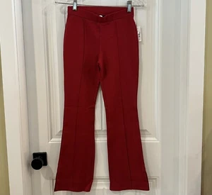 Gymboree Ponte Knit Flare Leggings Salsa Red Girl’s Size 12 NWT Festive - Picture 1 of 6