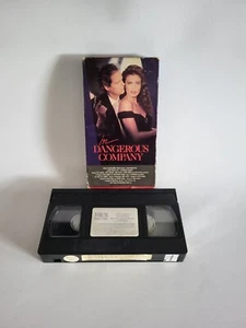 In Dangerous Company VHS Rare 80s Erotic Thriller Forum Home Vid Tracy Scoggins - Picture 1 of 9