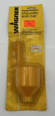 Taza de prueba de viscosidad Wagner Power Painter amarilla PNO153107 taza de prueba amarilla Foto 1 de 4