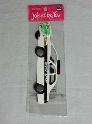 Pegatinas para álbumes de recortes hechas a mano de coche de policía Jolee's by You EK Success Boutique NUEVO Foto 1 de 2