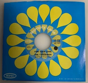 The Yardbirds / For Your Love & Heart Full Of Soul / 1970s 45rpm / NM - Picture 1 of 5