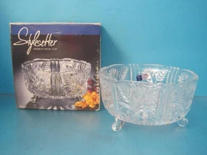 STYLESETTER 8" BOWL MARGARET HAND CUT 24% FULL LEAD CRYSTAL STYLE 301808 CCI BOX - Picture 1 of 23