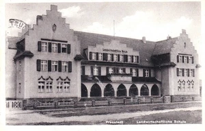 AK Fraustadt - Landwirtschaftliche Schule - gel. 1936 Wschowa, Lissa, Schlesien - Bild 1 von 2
