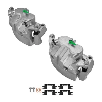 Pinzas de freno delanteras izquierda derecha para Nissan Xterra Pathfinder 2005-2015 con soporte Foto 1 de 4