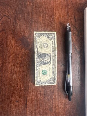 Real $1 shrunken bill - Image 1 of 2
