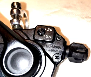 Shimano XTR Left selectable 2 or 3 Speed Shifter pod SL M980 - Picture 1 of 6