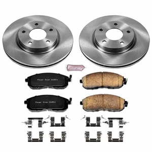 Power Stop Front Z17 OE Stock Brake Pad & Rotor Kit for 2013-2019 Nissan Sentra - Picture 1 of 11
