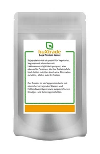 2 kg | Soja Protein Isolat | Vegan | Vegetarisch | Eiweiß | GMO frei | Buxtrade - Bild 1 von 2