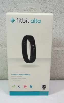 Fitbit Alta FB406BKL-EU Fitness Activity Tracker, Large - Black - Image 1 of 4