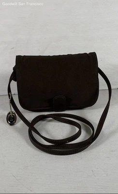 Bolso Bandolera Liz Claiborne Marrón Mujer Lona Pequeño Ajustable Foto 1 de 4