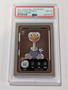 Organized Ostrich VeeFriends Compete Collect Series 2 Rare /500 PSA 8 - Picture 1 of 1
