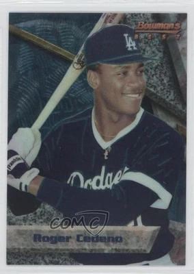 1994 Bowman's Best Blue Roger Cedeno #17 - Image 1 of 2