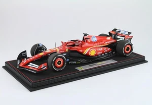 Ferrari SF24 Winner 2024 Monaco GP Leclerc in 1:18 scale by BBR - Picture 1 of 3