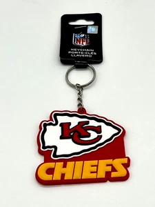 Kansas City Chiefs Rubber Keychain NFL Football Team Sports America - Picture 1 of 2