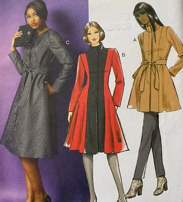 2013 NEW  'BUTTERICK' PRINCESS LINE JACKET/COAT SEWING PATTERN B5966 SIZE 18-24W - Image 1 of 2