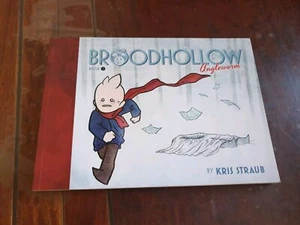 Scarce HTF OOP ~ BROODHOLLOW Angleworm by Kris Straub Comic Graphic Novel UNREAD - Imagen 1 de 11