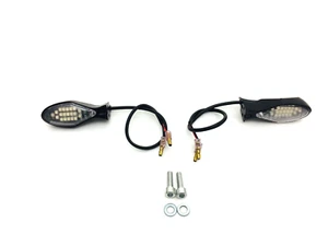 Indicators Ducati Monster 620 1000 S4 R Injection Black Aluminum LED CD - Picture 1 of 5