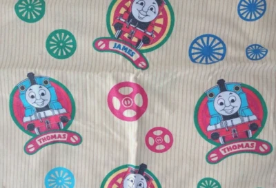 Thomas Train Fun Tela Logo Longitud Pieza 15 x 12 Pulgadas Foto 1 de 2