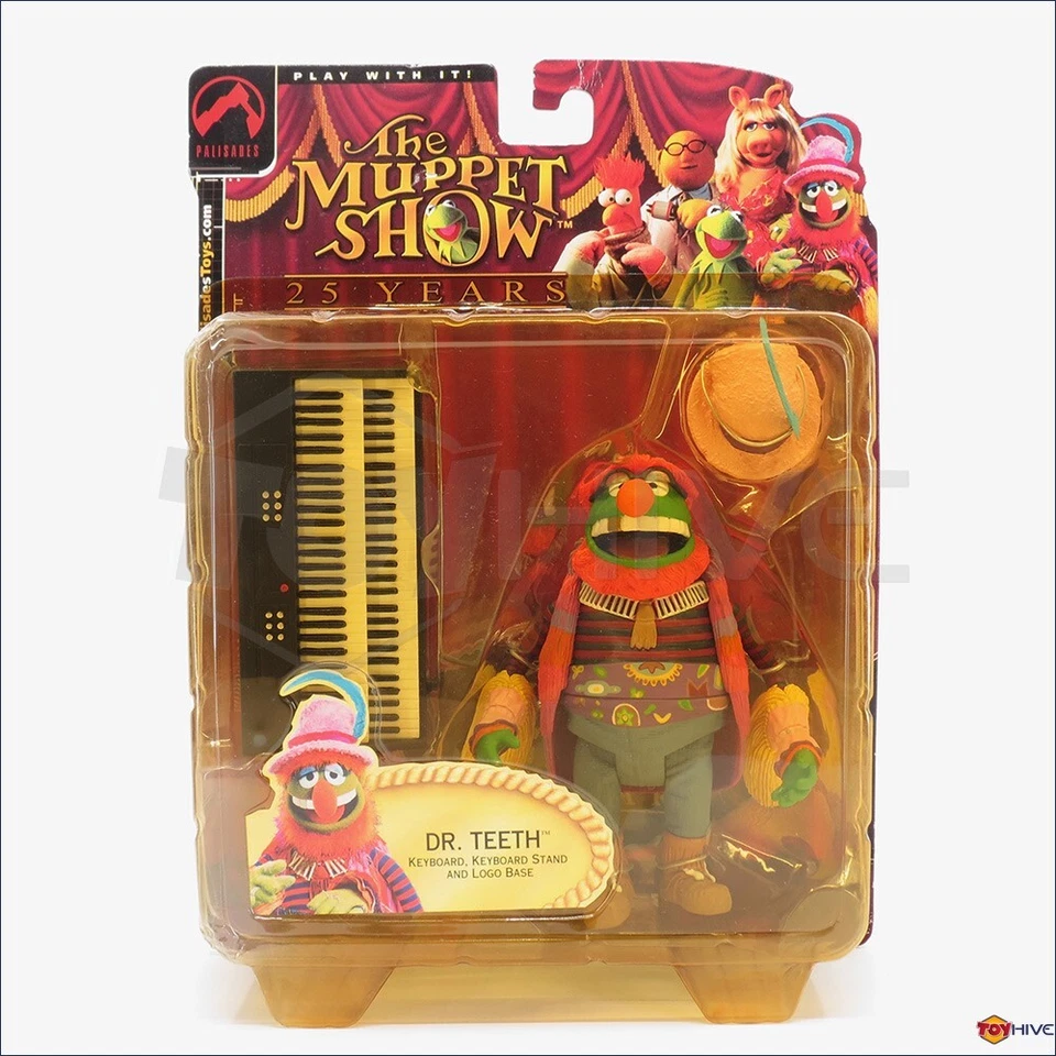 Palisades Toys The Muppet Show 25 Years Dr. Teeth Figure Jim Henson Series 1
