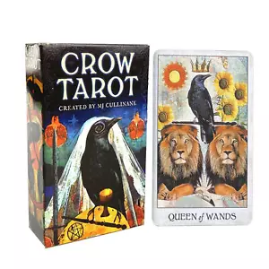 Murder of Crows Tarot Cards Divination English Version Fortune Telling Tarot - Foto 1 di 8
