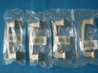 (4) Berenson 4070-1BPN-P 3-3/4" en el centro, gabinete tirar Hearthstone B. níquel  Foto 1 de 4