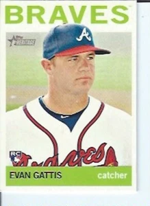 Evan Gattis 2013 Topps Heritage RC High Numbers - Picture 1 of 1