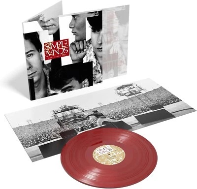 Simple Minds - Once Upon A TIme (Deluxe Edition) Red Coloured Vinyl LP - Image 1 of 2