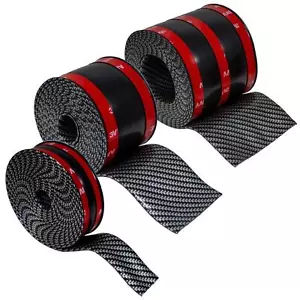 3m Car Carbon Protective strip Edge protection Entry bar 3D effect Rubber 3/5/7/ - Picture 1 of 6