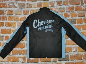 Chevignon 1957 Vintage Verano Chaqueta Phys.ed.dpt Braun Azul Informal Gr: L Tip - Imagen 1 de 8