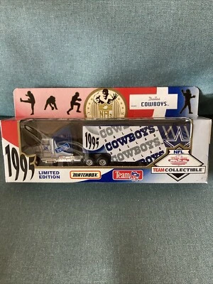 1995 DALLAS COWBOYS PETERBILT TRAILER/MATCHBOX/WHITE ROSE COLLECTIBLES - Image 1 of 4