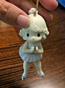 VTG Precious Moments Ornament 1986 " Keep Me On My Toes" 102423 Ballet Dancer - Picture 1 of 8