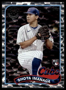 2024 Topps #89B2-4 Shota Imanaga Rookie Silver Foilboard Chicago Cubs - Bild 1 von 2
