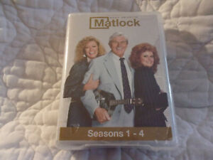 MATLOCK SEASONS 1-4 DVD NEW 24-DISC BOX SET ANDY GRIFFITH TV SERIES COURTROOM