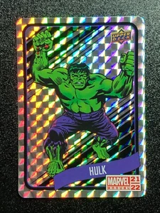 2021-2022 UD Marvel Anual 🔥 HULK BACKSCATTERS LOGROS DE COLECCIÓN 🔥 - Imagen 1 de 2