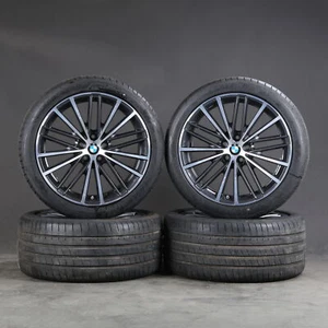 Sommerräder original BMW 5er G30 G31 19 Zoll Felgen 635 6863422 6863423 - Bild 1 von 5