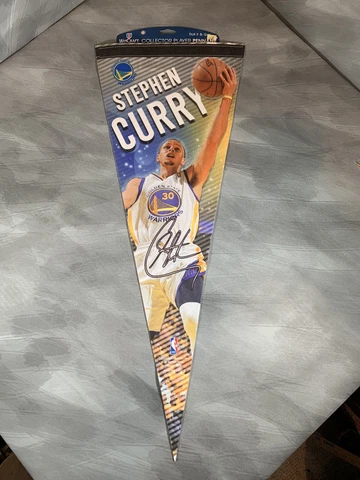 Stephen Curry Pennant Wincraft 2013 Golden State Warriors Collector Player Cover