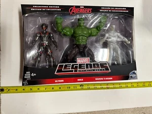 Hasbro Marvel Legends Infinite Series Ultron Hulk Vision 6" Figuren 3 Stück Neu - Bild 1 von 2