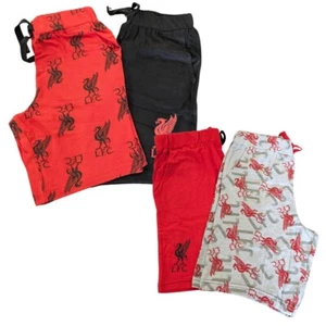 Paquete de 2 pantalones cortos Liverpool FC para niños - Ropa de dormir de fútbol Ropa de dormir Pijama - Imagen 1 de 7