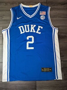 Cooper Flagg #2 Blue Elite Duke Light Blue Devils Jersey Men's Size Medium - Picture 1 of 3