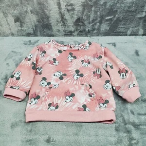 Disney Baby Mickey And Minnie Sweatshirt Size 12 Months - long sleeve - Picture 1 of 4