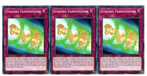 Yugioh- 3X Synchro Transmission - Common - 1st Edition - BLVO-EN090 - Near Mint - Picture 1 of 1