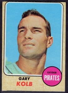 1968 Topps Baseball Card #407 Gary Kolb Pittsburgh Pirates EX+ *bb