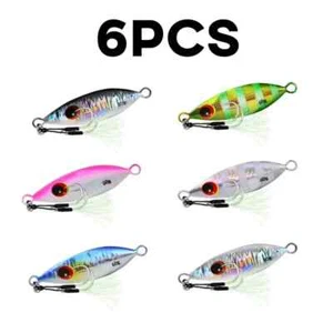 Metal Jig Spoon Lure Fishing Hard Artificial Bionics Bait Saltwater Slow Jigging - Picture 1 of 15